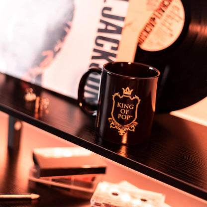 Grupo Erik Tazza Michael Jackson - Tazza Colazione Ceramica con Colori Vivaci e Stampa di Alta Qualità 350 ml, Adatte a Lavastoviglie e Microonde | Tazzine Caffe Particolari