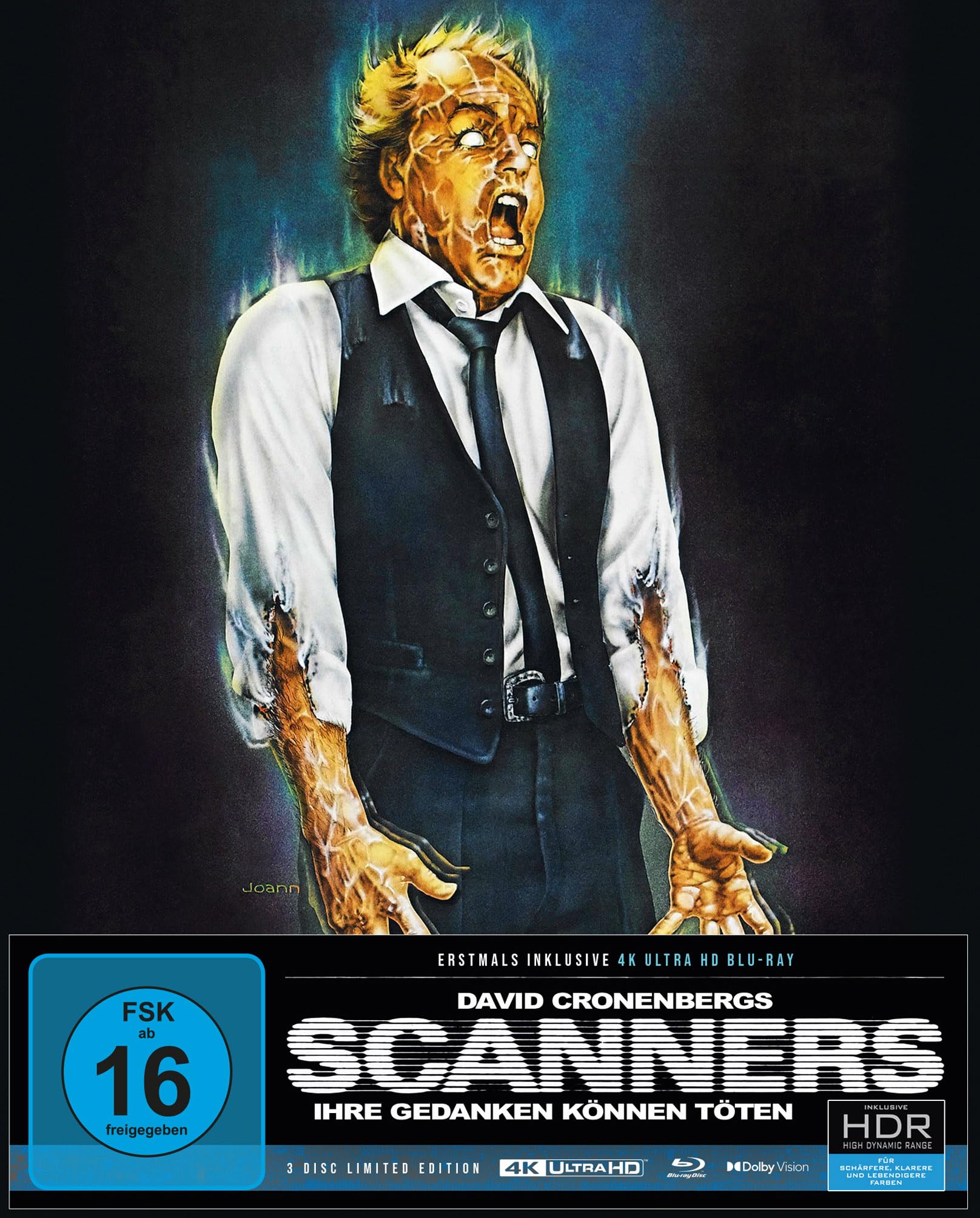 Scanners (Mediabook, 4K-UHD+2 Blu-rays