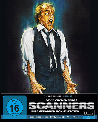 Scanners (Mediabook, 4K-UHD+2 Blu-rays