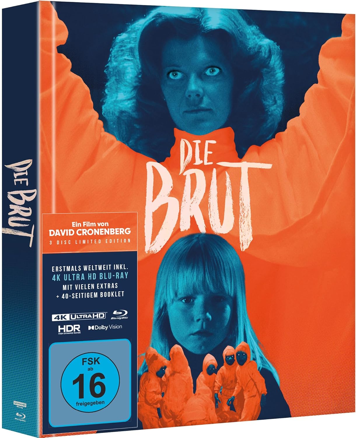 Die Brut (Mediabook, 4K-UHD+2 Blu-rays