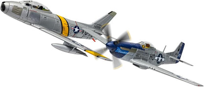 Corgi AA27709 North American P-51D Mustang, ‘Moonbeam McSWINE’, William T. ‘Bill’ Whisner Jr, 1945 - DieCast Model Aviation, for ages 14+