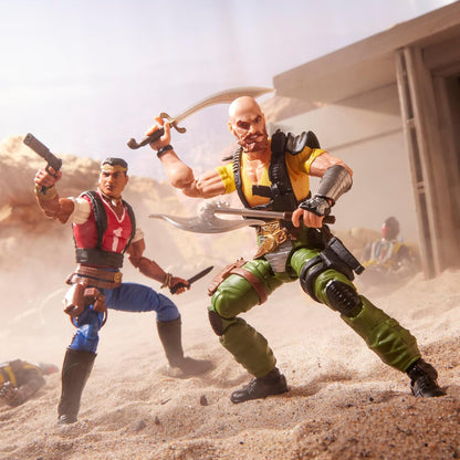 G.I. Joe Classified Series #193, David „Red Dog Taputapu & Varujan „Taurus Ayvazyan, Action-Figurenset (Skala 15 cm) zum Sammeln mit 20 Accessoires