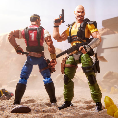 G.I. Joe Classified Series #193, David „Red Dog Taputapu & Varujan „Taurus Ayvazyan, Action-Figurenset (Skala 15 cm) zum Sammeln mit 20 Accessoires