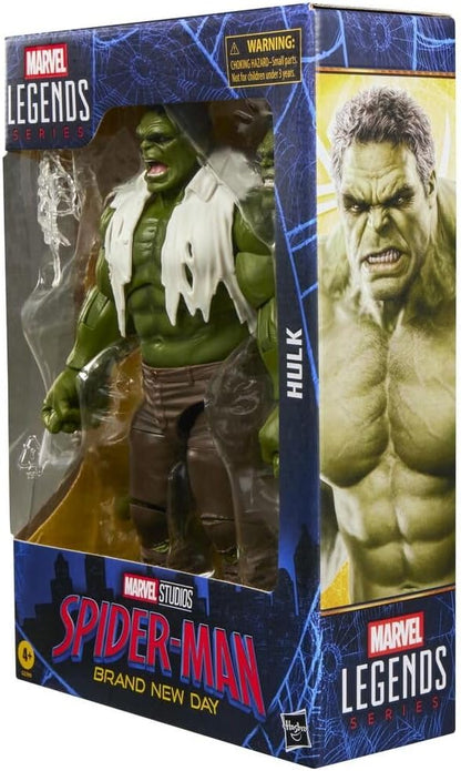 Marvel Legends Series Hulk, Spider-Man: Brand New Day Collectible 15-cm Action Figure Set
