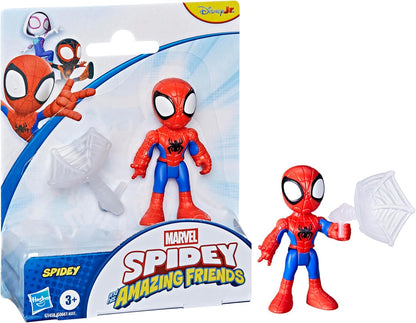 Marvel Spidey and his Amazing Friends Spidey Toy with Accessory, 7.6-cm (3 inch) Action Figures, Super Hero Toys for Children, Ages 3+
