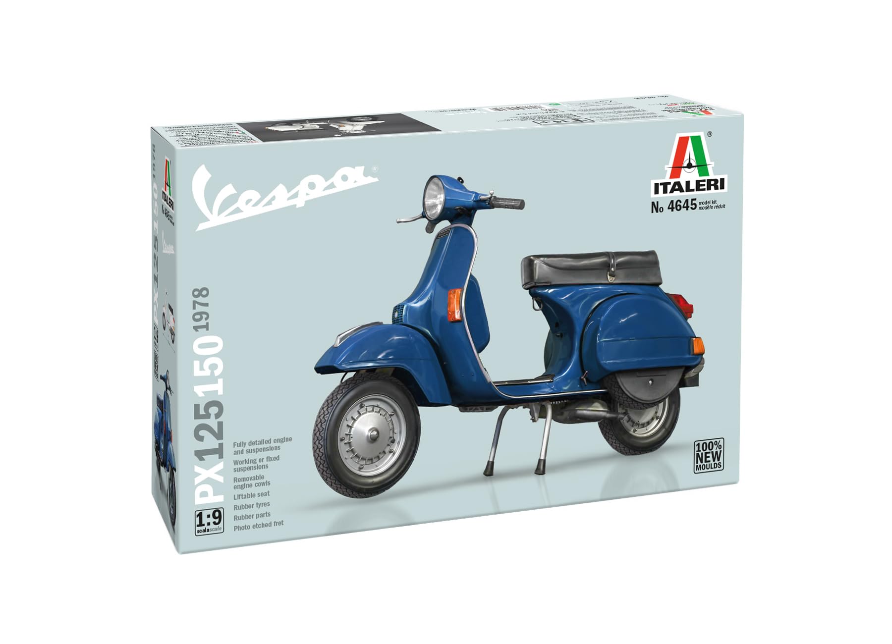 Italeri - 1/9 Piaggio Vespa Px 125/150 1978