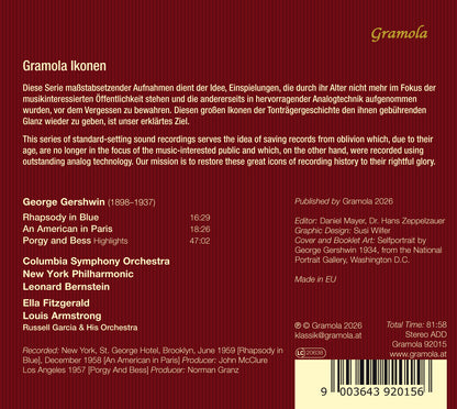 George Gershwin: Rhapsody in Blue/An American in Paris/...