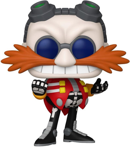 Funko POP! Games: Sonic the Hedgehog - Dr. Eggman as Skeleton | Gadget Ufficiale - Personaggio in Vinile da Collezione da Esporre - Idea Regalo Compleanno per Fan e Collezionisti