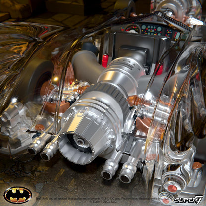 Batman 1989 Super Cyborg Vehicle Batmobile 1989 (Clear) 35 Cm