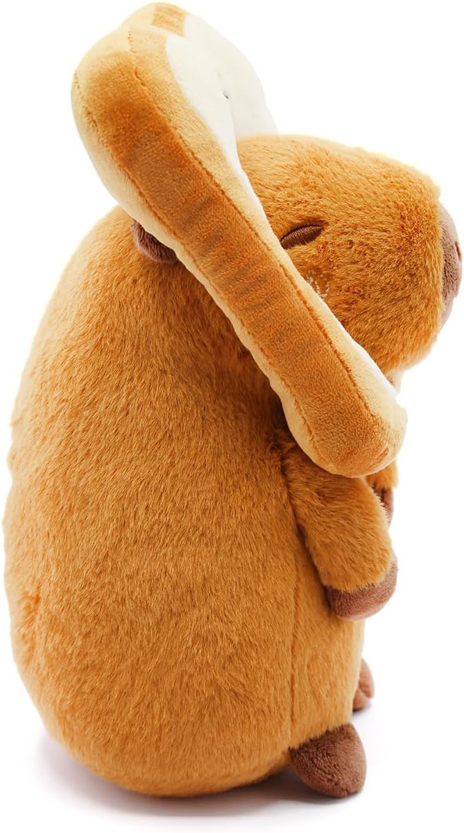 Joy Toy Hug-a-Capybara - Peluche Capybara Tost, 23 cm