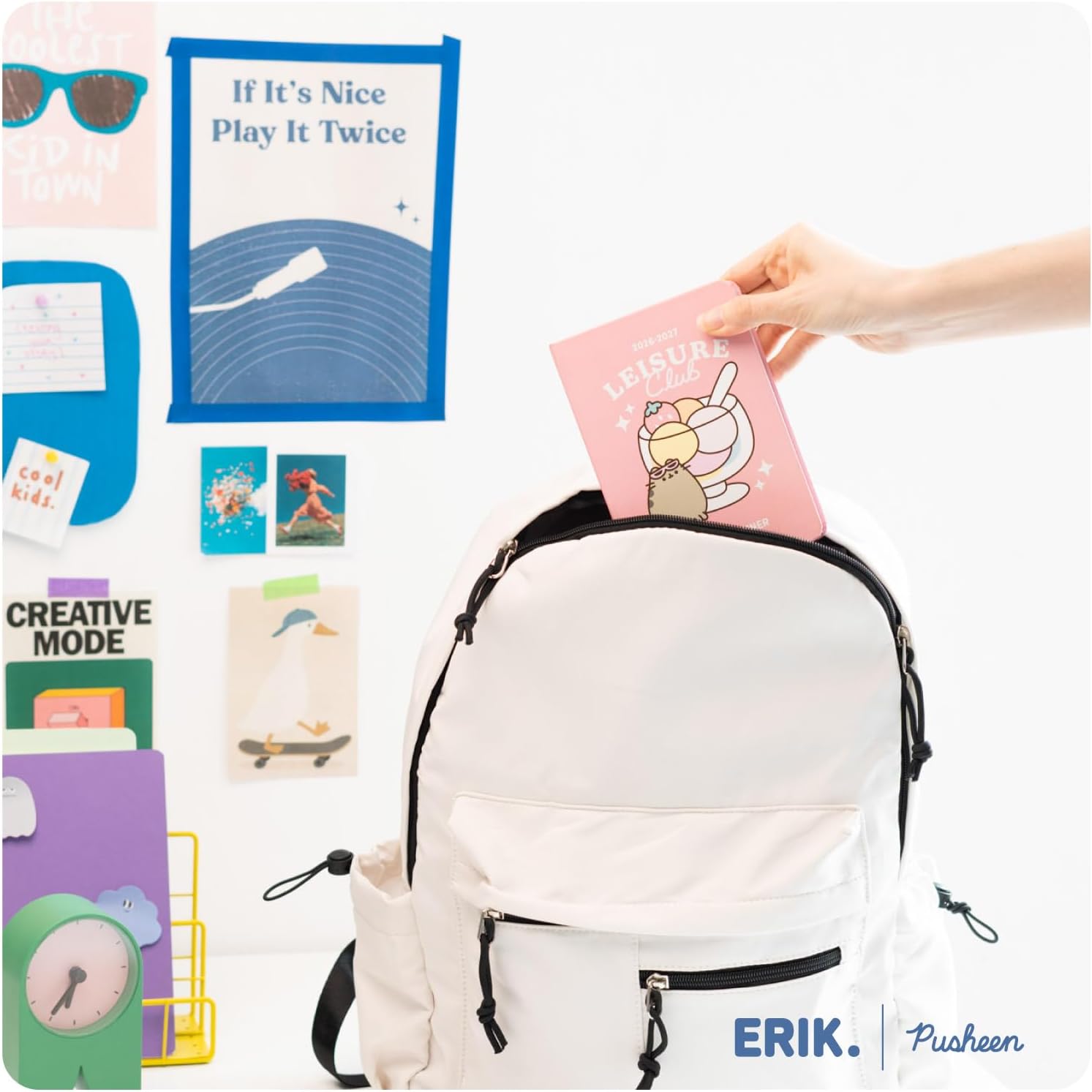 Grupo Erik Hausaufgabenheft Schulplaner 2026 2027 Pusheen Cat Taschenkalender Schülerkalender - Schulkalender Wochenplaner - Terminplaner 2026 2027 für 17 Monate - Geschenke zur Einschulung Jugen