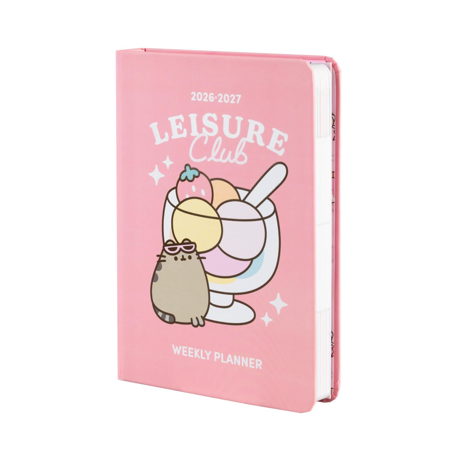 Grupo Erik Hausaufgabenheft Schulplaner 2026 2027 Pusheen Cat Taschenkalender Schülerkalender - Schulkalender Wochenplaner - Terminplaner 2026 2027 für 17 Monate - Geschenke zur Einschulung Jugen
