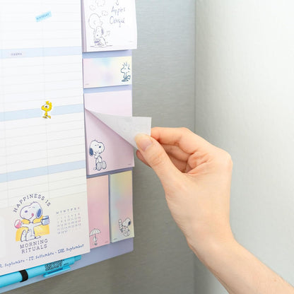 Grupo Erik Calendario Famiglia 2027 Snoopy Peanuts - Calendario Magnetico Frigo con Penna, Sticky Notes, Shopping List e Stickers | Planner Mensile con Spazi per Note, Set 2026 a Dic 2027 (30 x 35cm