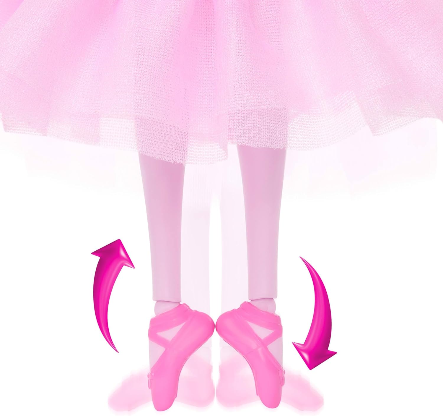 Barbie in the Nutcracker Clara Ballerina Doll in Pink Satin Dress with Puffed Sleeves, Articulated Ankles, and Toy Nutcracker, JLW51