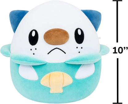 Squishmallows Original 10-Inch Oshawott Pokémon Plush | Ultrasoft Official Jazwares Plush (Medium-Sized