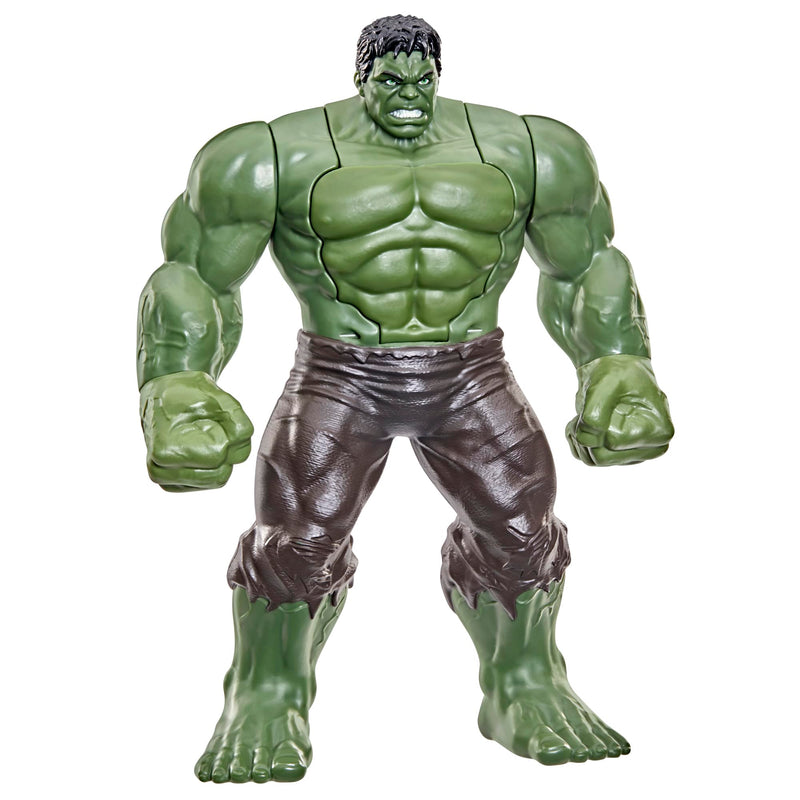 Marvel Spider-Man: Brand New Day Schmetter-Action Hulk, Action-Figur (29,9 cm), Superhelden-Spielzeug für Kinder, ab 4 Jahren