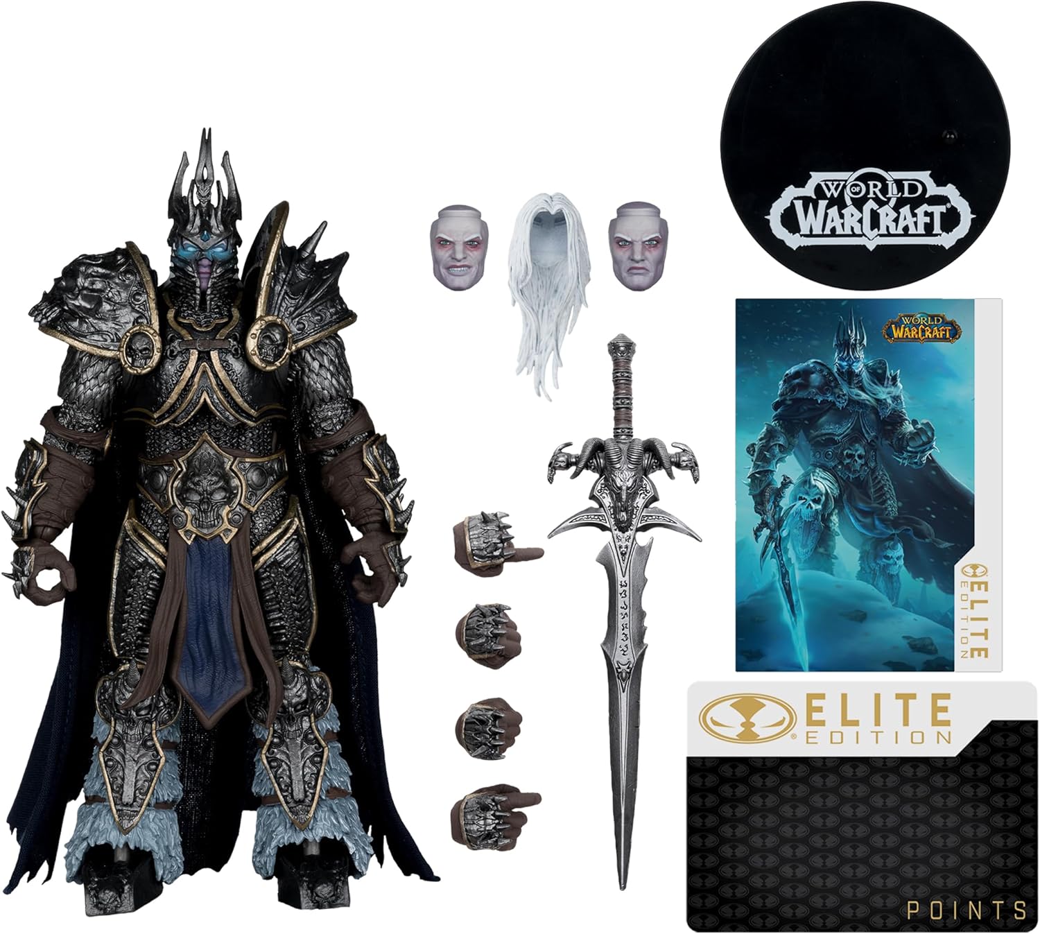 McFarlane World of Warcraft The Lich King 7" Deluxe Actiefiguur Elite Edition #9