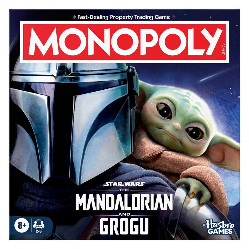 Monopoly: Star Wars The Mandalorian and Grogu Edition Board Game | Inspired by the Film | Family Games for Kids and Adults | 2-6 Players | Ages 8+ - English version