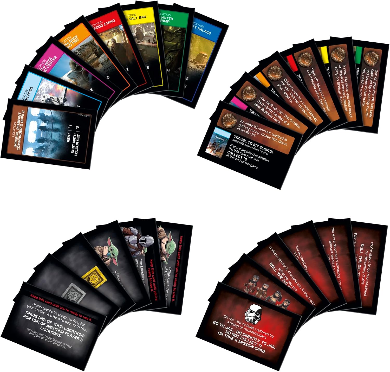 Monopoly: Star Wars The Mandalorian and Grogu Edition Board Game | Inspired by the Film | Family Games for Kids and Adults | 2-6 Players | Ages 8+ - English version