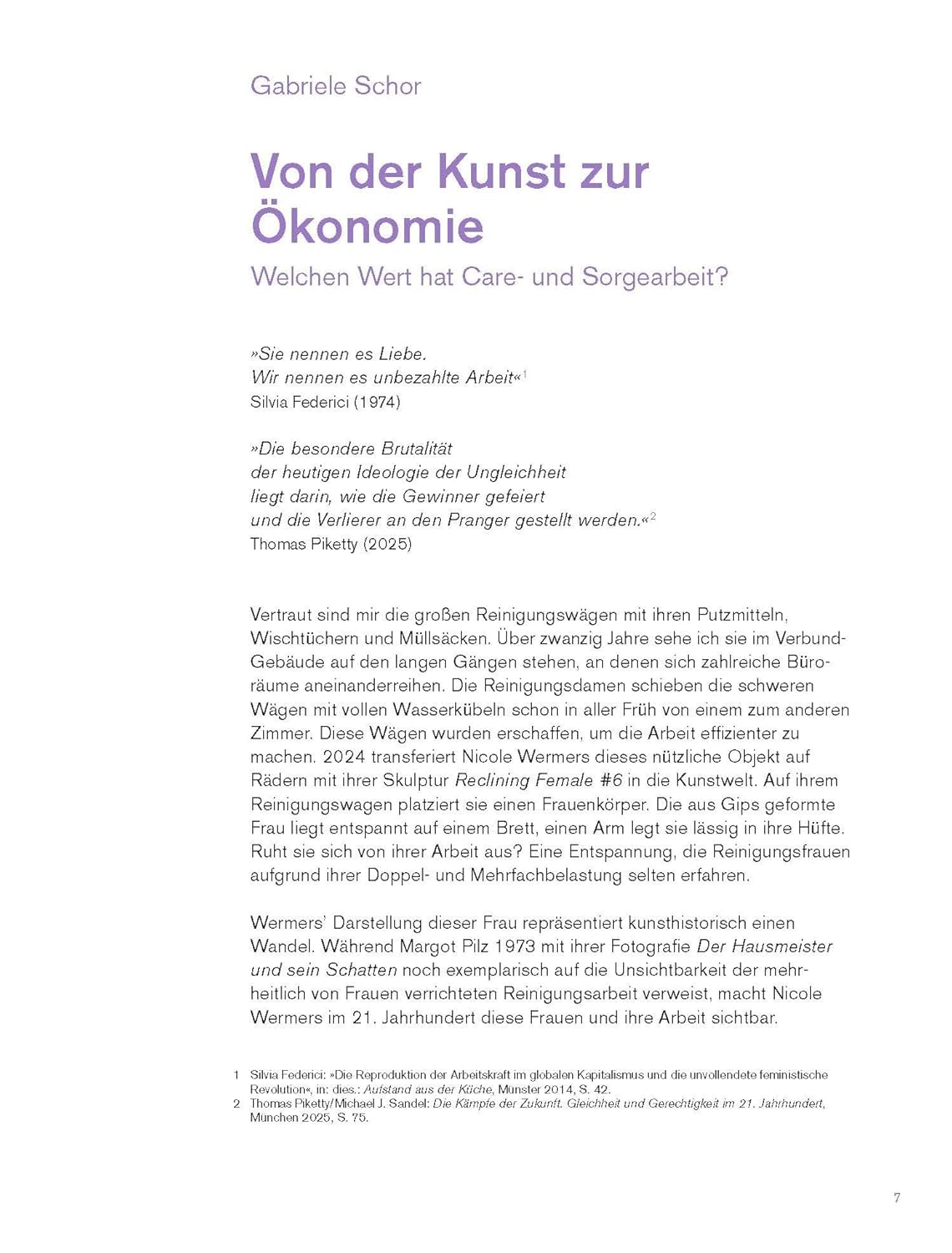 CARE MATTERS: Kunst aus der SAMMLUNG VERBUND, Wien