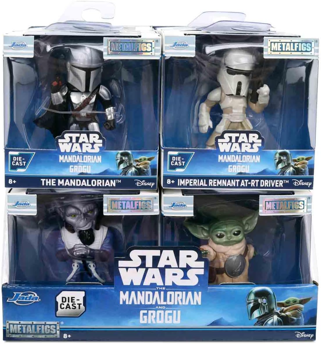 Jada Toys Star Wars Figur (1 Stück) – 1 von 4 Star Wars Sammelfiguren aus Metall für Film-Fans & Sammler ab 8 Jahren, Auswahl per Zufallslos, 6,5 cm, Series 2
