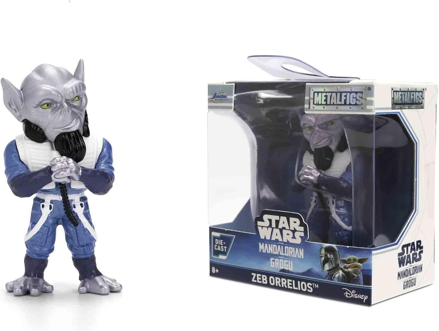 Jada Toys Star Wars Figur (1 Stück) – 1 von 4 Star Wars Sammelfiguren aus Metall für Film-Fans & Sammler ab 8 Jahren, Auswahl per Zufallslos, 6,5 cm, Series 2