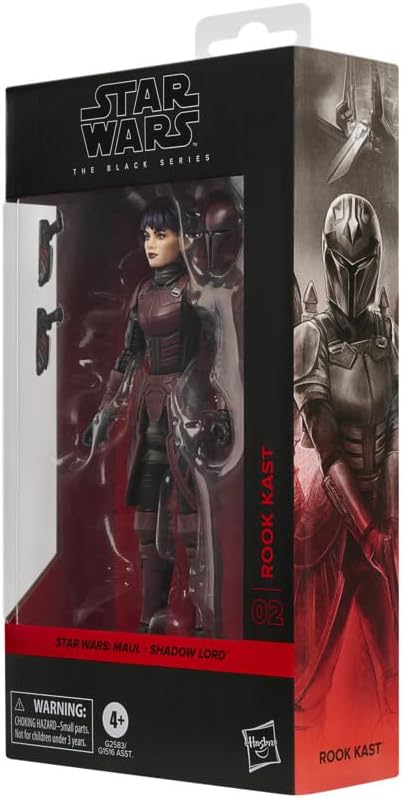 Star Wars The Black Series Rook Kast, Maul – Shadow Lord Premium Action-Figur zum Sammeln (15 cm