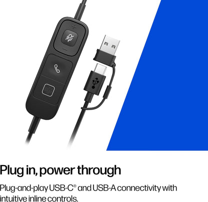 POLY HP Mission 820 USB HS CS1