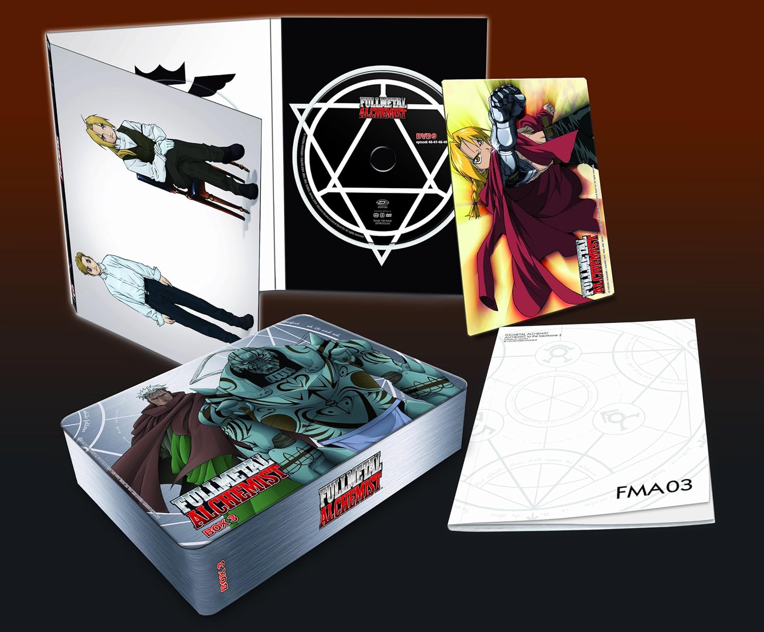 Fullmetal Alchemist - Metal Box #03 (Limited) (Eps 35-51) (3 Dvd