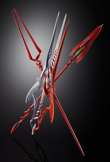 TAMASHII NATIONS Evangelion – 3 Speer-Set für Evangelion 30. mit The Spear Another Color Metal Build Actionfigur