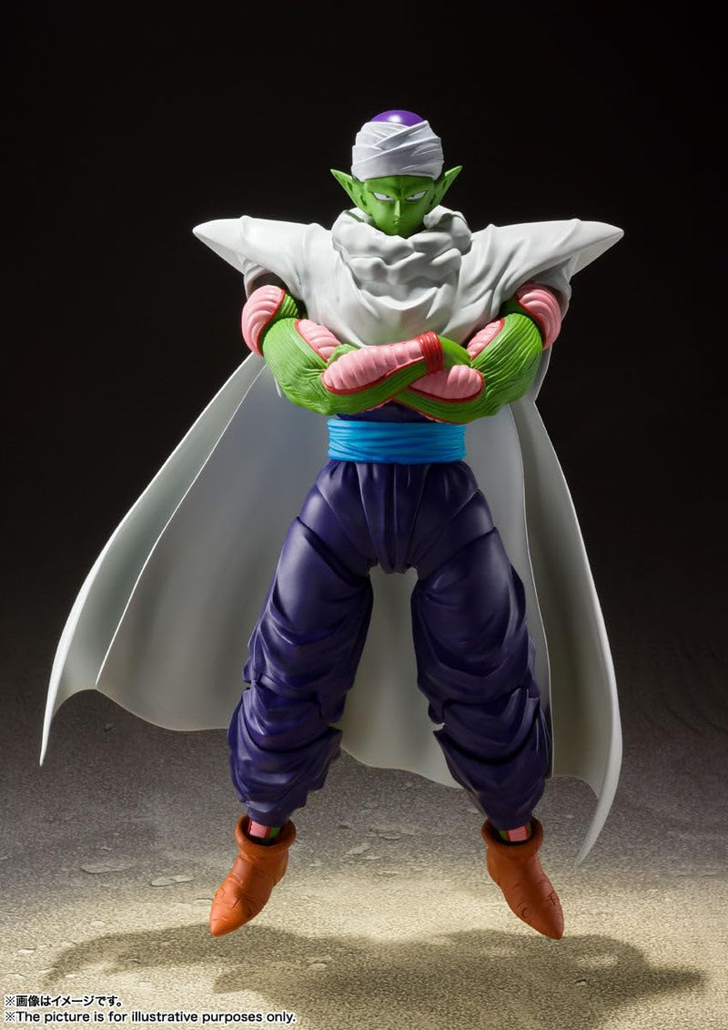 TAMASHII NATIONS Dragon Ball Z – Piccolo – Figurine d'action S.H.Figuarts – Le fier Namekian (Réédition)