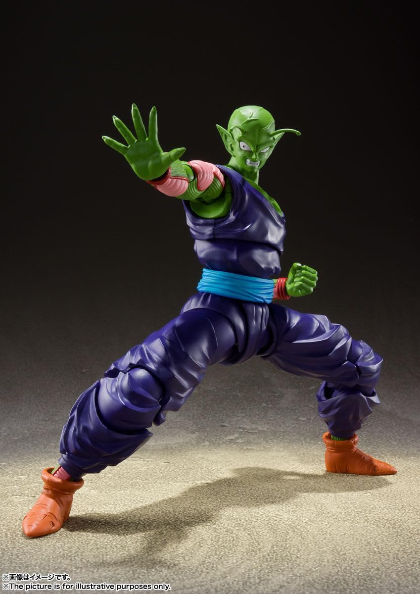 TAMASHII NATIONS Dragon Ball Z – Piccolo – Figurine d'action S.H.Figuarts – Le fier Namekian (Réédition)