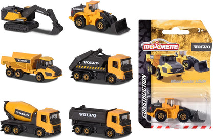 Majorette: Volvo Construction Veicolo Singolo (Assortimento)
