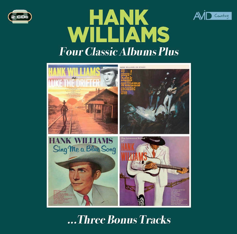 Four Classic Albums Plus (Hank Williams As Luke the Drifter/Hank: Williams On Stage/Sing Me a Blue Song/The Lonesome Sound Of...)