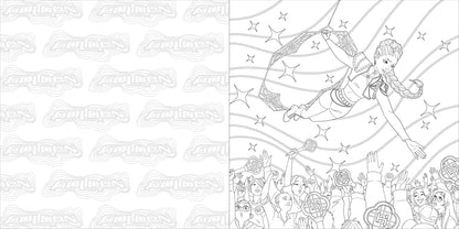 Kpop Demon Hunters: the Official Deluxe Coloring Book