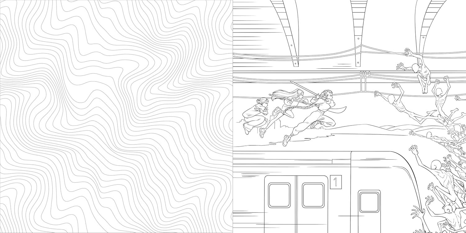 Kpop Demon Hunters: the Official Deluxe Coloring Book