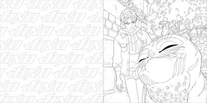 Kpop Demon Hunters: the Official Deluxe Coloring Book