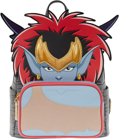 Loungefly Disney: Gargoyles – Demona – Cosplay-Mini-Rucksack mit 3D-Reißverschluss – ideal für Kinder und Erwachsene – Sammeltaschen