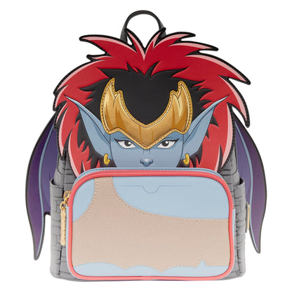 Loungefly Disney: Gargoyles – Demona – Cosplay-Mini-Rucksack mit 3D-Reißverschluss – ideal für Kinder und Erwachsene – Sammeltaschen