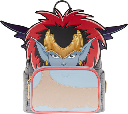 Loungefly Disney: Gargoyles – Demona – Cosplay-Mini-Rucksack mit 3D-Reißverschluss – ideal für Kinder und Erwachsene – Sammeltaschen