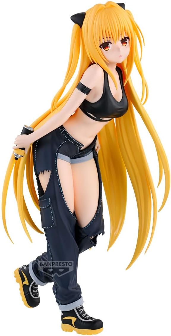 Banpresto Konjiki No Yami To Loveru Darkness Action Figure - Glitter&Glamours - Street Ver. 22 cm - PZ69606P Multicolor - Collectible Figure - Ideal for Anime Fans