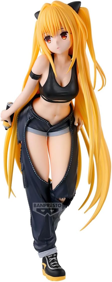 Banpresto Konjiki No Yami To Loveru Darkness Action Figure - Glitter&Glamours - Street Ver. 22 cm - PZ69606P Multicolor - Collectible Figure - Ideal for Anime Fans