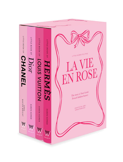 La Vie en Rose Gift Set: The story of four iconic French fashion houses