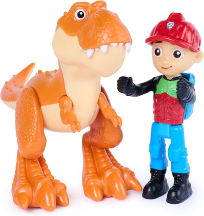 Paw Patrol: The Dino Movie, Dino Adventure Pack, Collect 6 Action Figures including Ryder, Rex, and Timmy the T-Rex, Nursery Dinosaur Toys for Boys and Girls 3+