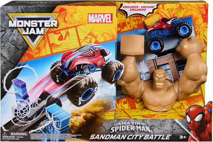Monster Jam 1to64 Marvel Spielset I