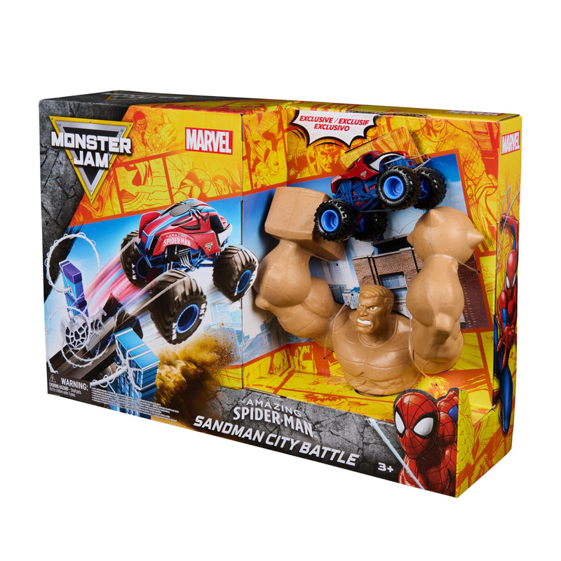 Monster Jam 1to64 Marvel Spielset I
