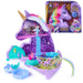 Unicorn Academy, 2-in-1 Wildstar Styling Head and Mini Figure Playset with over 15 Pieces and Hair Accessories, Dolls and Unicorn Toys for Girls, Birthday Gifts for Ages 4 and up