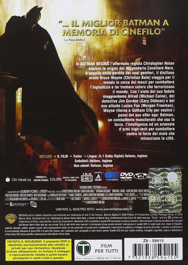 Il cavaliere oscuro - La trilogia