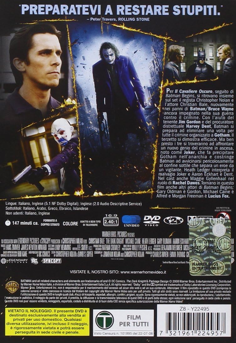 Il cavaliere oscuro - La trilogia