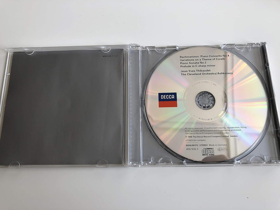 Rachmaninov: Piano Concerto 4 / Corelli Variations